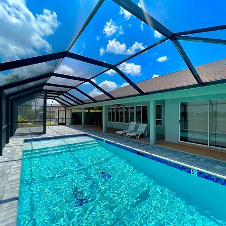 Family-Friendly Home With Heated Pool And Kayaks Villa Cape Coral Exterior photo